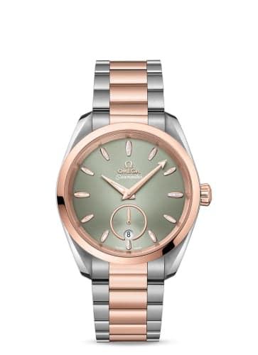 Omega Seamaster Aqua Terra 150M Master Chronometer Small Seconds 38 Stainless Steel / Sedna Gold / Green / Bracelet