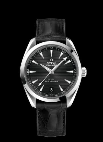 Omega Seamaster Aqua Terra 150M Master Chronometer 41 Stainless Steel / Black / Alligator