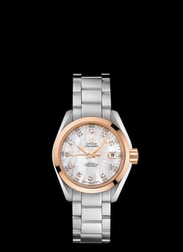 Omega Seamaster Aqua Terra 150M Co-Axial 30 Stainless Steel / Red Gold / MOP / Bracelet