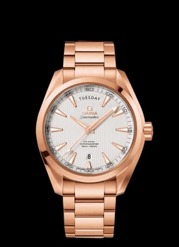 Omega Seamaster Aqua Terra 150m Co-Axial 41.5 Day-Date Red Gold / Silver