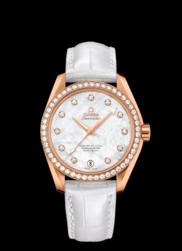 Omega Seamaster Aqua Terra 150M Master Co-Axial 38.5 Red Gold / Diamond / MOP