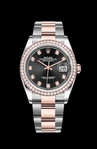 Rolex Datejust 36 Stainless Steel / Everose / Diamond / Black Diamond / Oyster