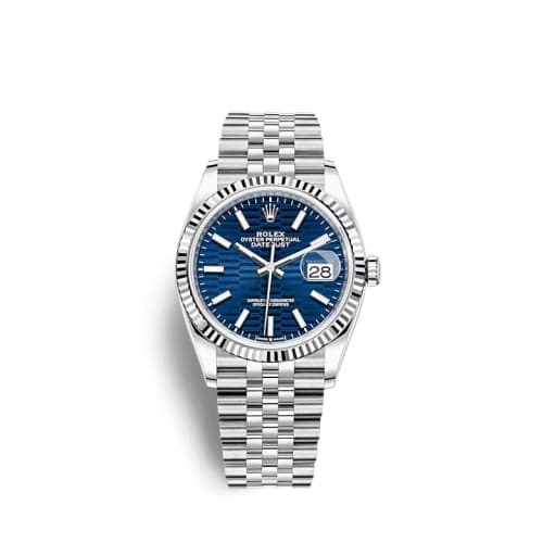 Rolex Datejust 36 Stainless Steel / Fluted / Blue - Fluted / Jubilee