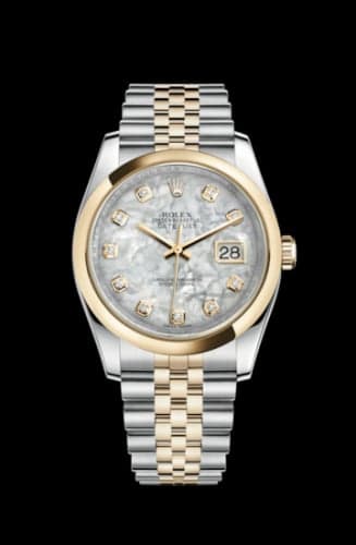 Rolex Datejust 36 Rolesor Yellow Domed / Jubilee / MOP