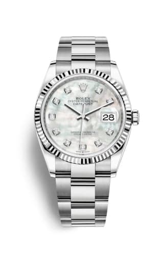 Rolex Datejust 36 Stainless Steel / Fluted / MOP-Diamond / Oyster
