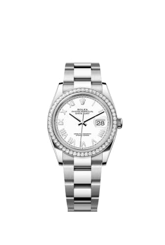 Rolex Datejust 36 Stainless Steel - Diamond / White Roman / Oyster