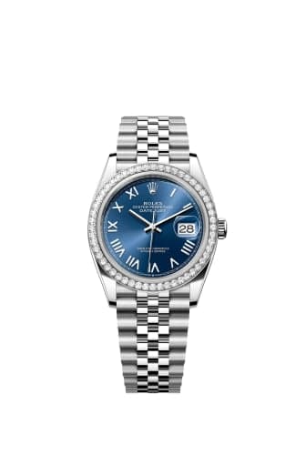 Rolex Datejust 36 Stainless Steel - Diamond / Blue Roman / Jubilee