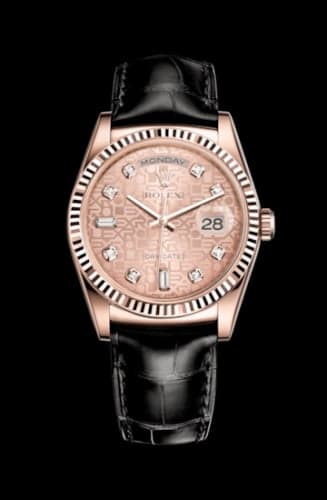 Rolex Day-Date 36 Everose / Strap / Pink Computer