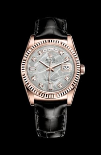 Rolex Day-Date 36 Everose / Strap / Meteorite