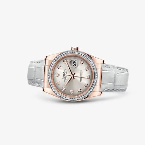 Rolex Datejust 36 Everose Strap Pink Diamonds