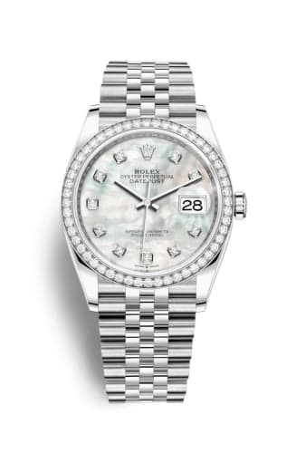 Rolex Datejust 36 Stainless Steel / Diamond / MOP-Diamond / Jubilee