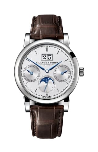 A. Lange & Söhne Saxonia Annual Calendar White Gold / Silver