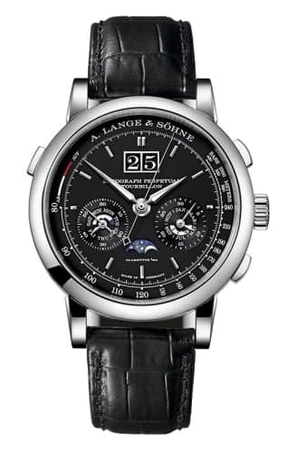 A. Lange & Söhne Datograph Perpetual Tourbillon Platinum / Black