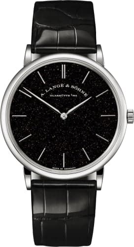 A. Lange & Söhne Saxonia Thin White Gold / Black Aventurine