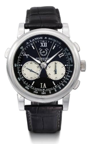 A. Lange & Söhne Double Split Stainless Steel