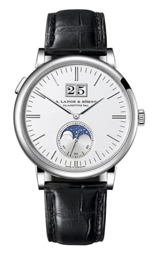 A. Lange & Söhne Saxonia Moonphase White Gold / Silver