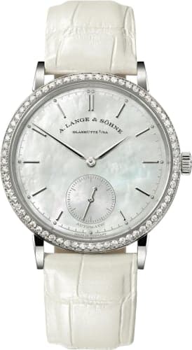 A. Lange & Söhne Saxonia White Gold - Diamond / MOP