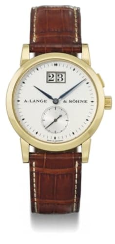 A. Lange & Söhne Saxonia Big Date Yellow Gold