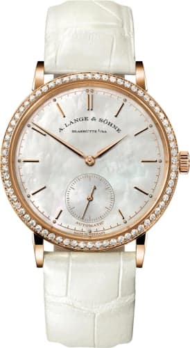 A. Lange & Söhne Saxonia Automatik Pink Gold - Diamond / MOP