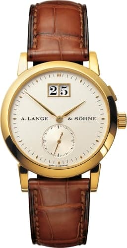 A. Lange & Söhne Saxonia Big Date Yellow Gold / Champagne