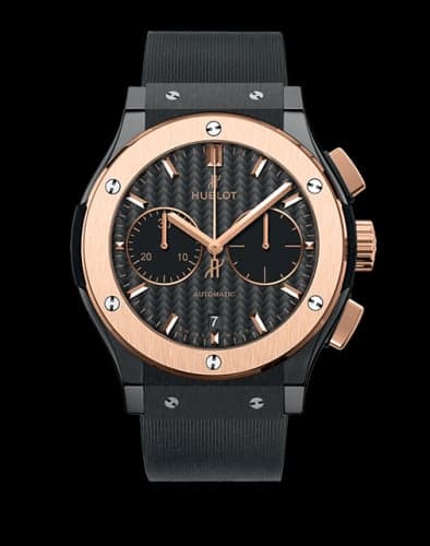 Hublot Classic Fusion 45 Chronograph Ceramic - King Gold / Black