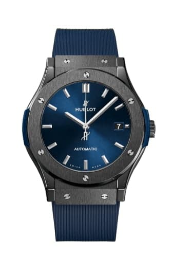 Hublot Classic Fusion 45 Ceramic / Blue / Rubber