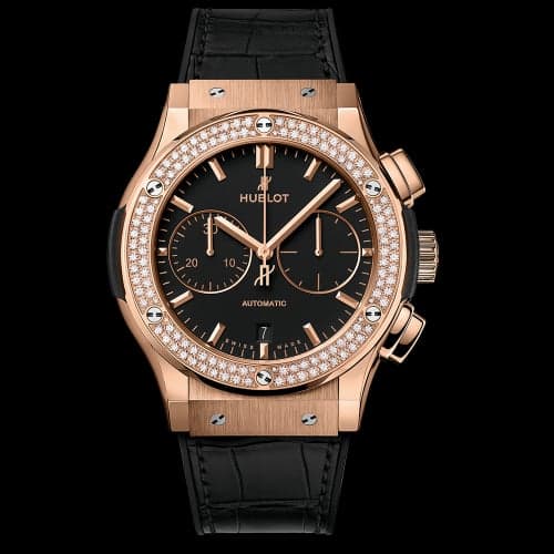 Hublot Classic Fusion 45 Chronograph King Gold / Diamonds