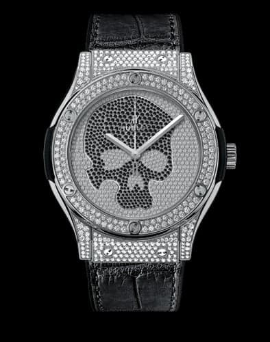 Hublot Classic Fusion 45 Skull Full Pavé