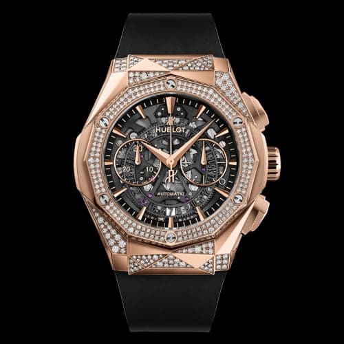 Hublot Classic Fusion 45 Aerofusion Chronograph Orlinski King Gold Alternative Pavé
