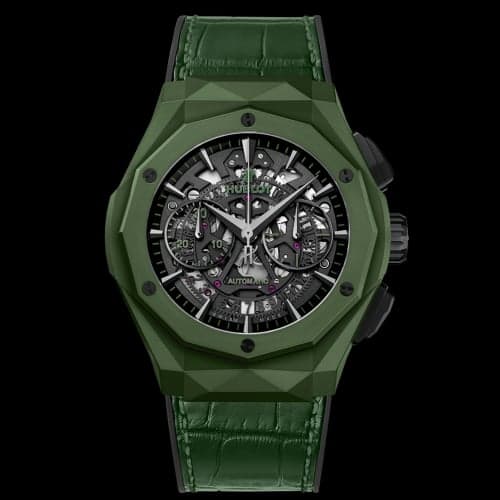 Hublot Classic Fusion 45 Aerofusion Chronograph Orlinski Green Ceramic