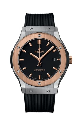 Hublot Classic Fusion 45 Titanium - King Gold / Black / Rubber