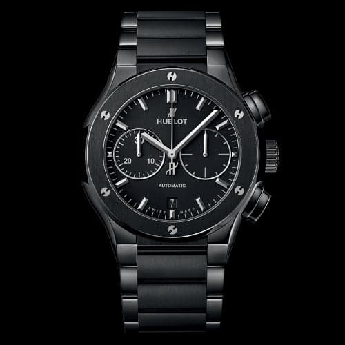 Hublot Classic Fusion 45 Chronograph Black Magic / Bracelet