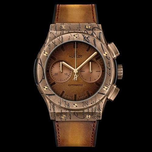 Hublot Classic Fusion 45 Chronograph Berluti Cold Gold