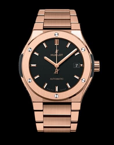 Hublot Classic Fusion 45 King Gold / Black / Bracelet