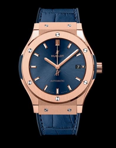 Hublot Classic Fusion 45 King Gold / Blue