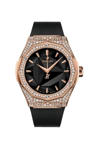 Hublot Classic Fusion Orlinski 40 Kng Gold - Pavé / Black / Rubber