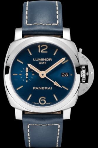 Panerai Luminor 1950 3 Days GMT Automatic Acciaio 42mm Boutique Blue