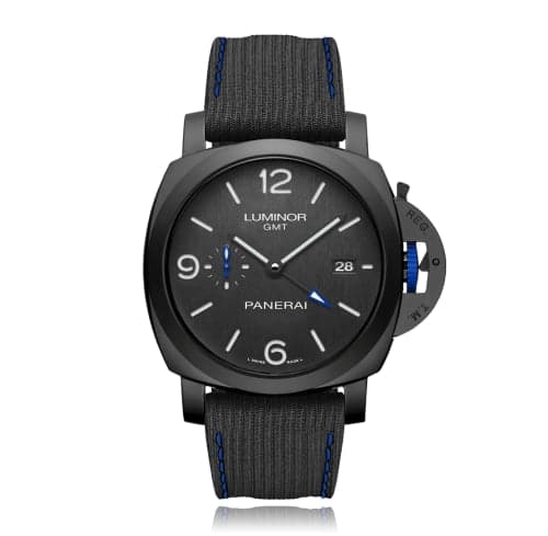 Panerai Luminor 1950 44 GMT Ceramic / Blue / Bucherer Blue