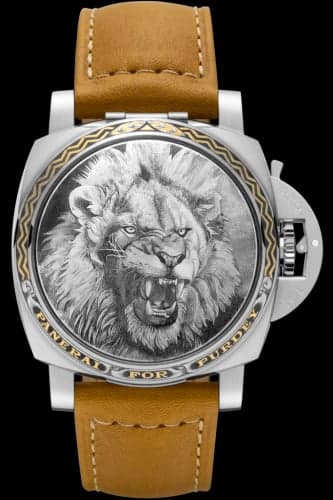 Panerai Luminor 1950 3 Days Automatic Acciaio Sealand for Purdey Lion