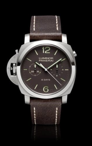 Panerai Luminor 1950 Chrono Monopulsante Left-Handed 8 Days Titanio