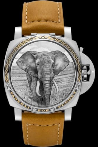 Panerai Luminor 1950 3 Days Automatic Acciaio Sealand for Purdey Elephant