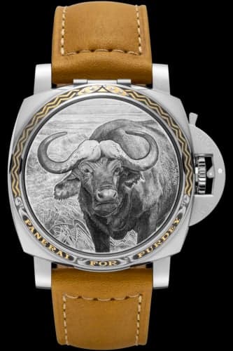 Panerai Luminor 1950 3 Days Automatic Acciaio Sealand for Purdey Buffalo