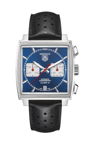 TAG Heuer Monaco Calibre 12 Stainless Steel / Blue
