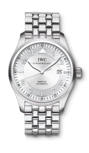 IWC Schaffhausen Pilot's Watch Spitfire Mark XVI Stainless Steel / Silver / Bracelet