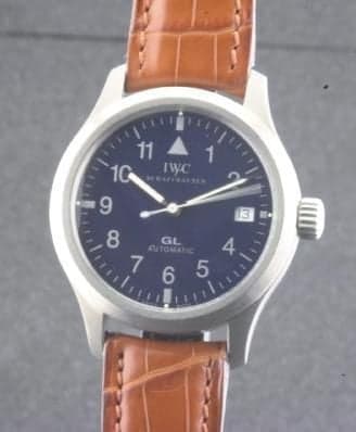 IWC Schaffhausen Pilot's Watch Mark XII Titanium / Blue / Giorgio Latuada