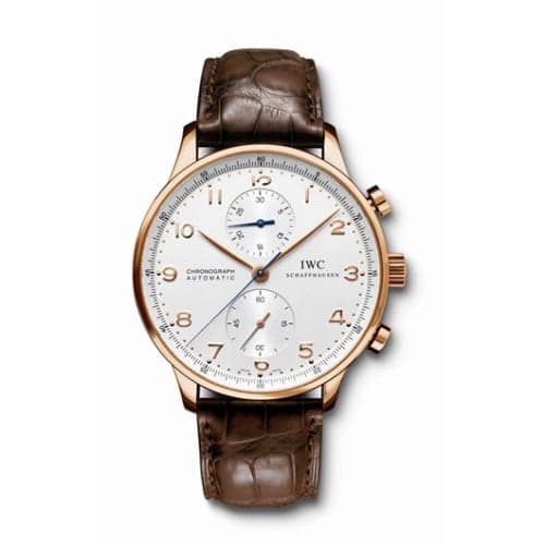IWC Schaffhausen Portuguese Chrono-Automatic Rose Gold / Silver