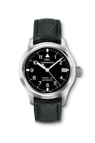 IWC Schaffhausen Pilot's Watch Mark XII Stainless Steel / Black / Strap