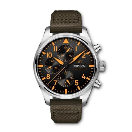 IWC Schaffhausen Pilot's Watch Chronograph Orange Storm