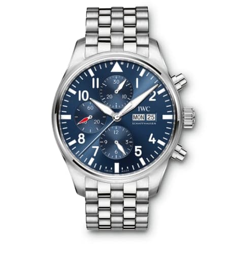 IWC Schaffhausen Pilot's Watch Chronograph Stainless Steel / Le Petit Prince / Bracelet