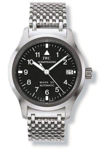IWC Schaffhausen Pilot's Watch Mark XII Stainless Steel / Black / Bracelet